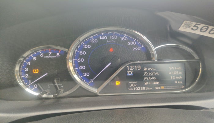2018 Toyota YARIS VX CVT, Petrol, Automatic, 1,02,500 km, interior