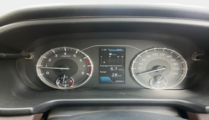 2023 Maruti BREZZA ZXI, Petrol, Manual, 69,598 km, interior