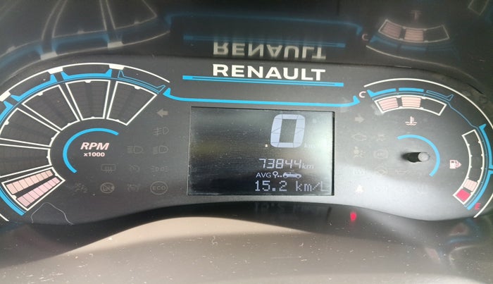 2022 Renault TRIBER RXZ DUAL TONE, Petrol, Manual, 73,844 km, interior