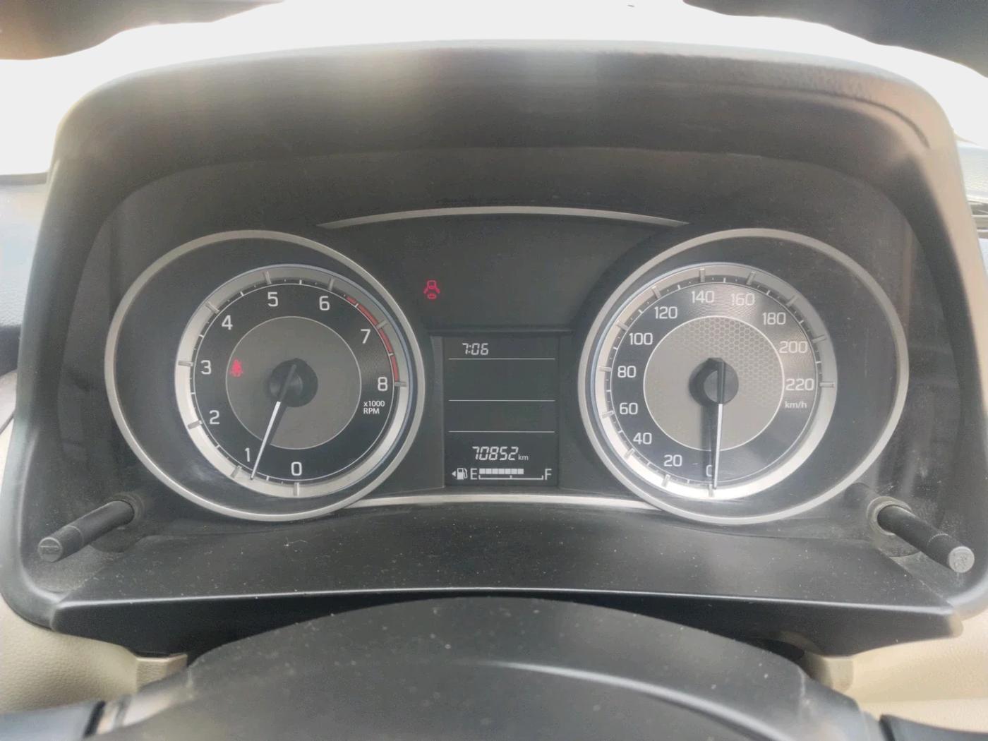 2019 Maruti Dzire VXI, Petrol, Manual, 70,852 km, interior