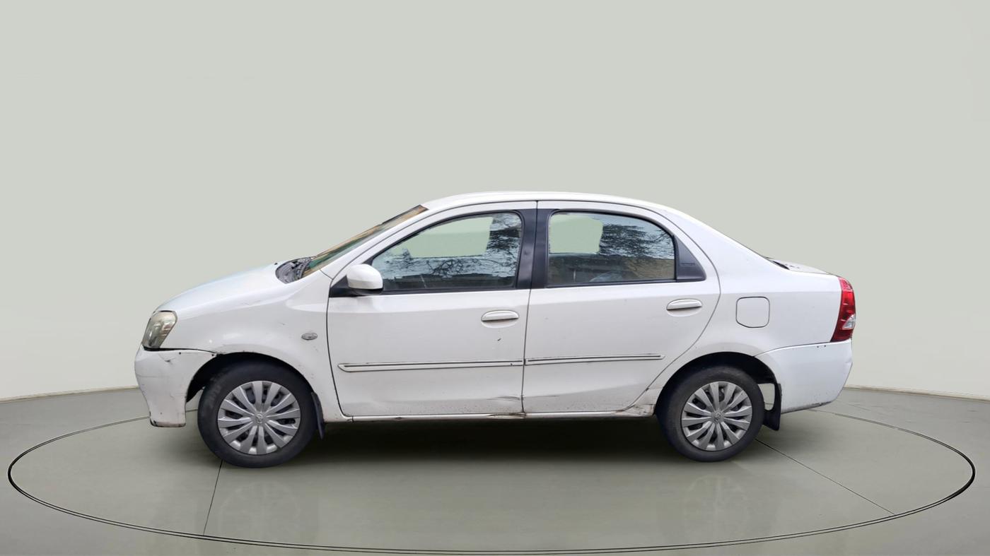 2013 Toyota Etios G, Petrol, Manual, 90,271 km, exterior
