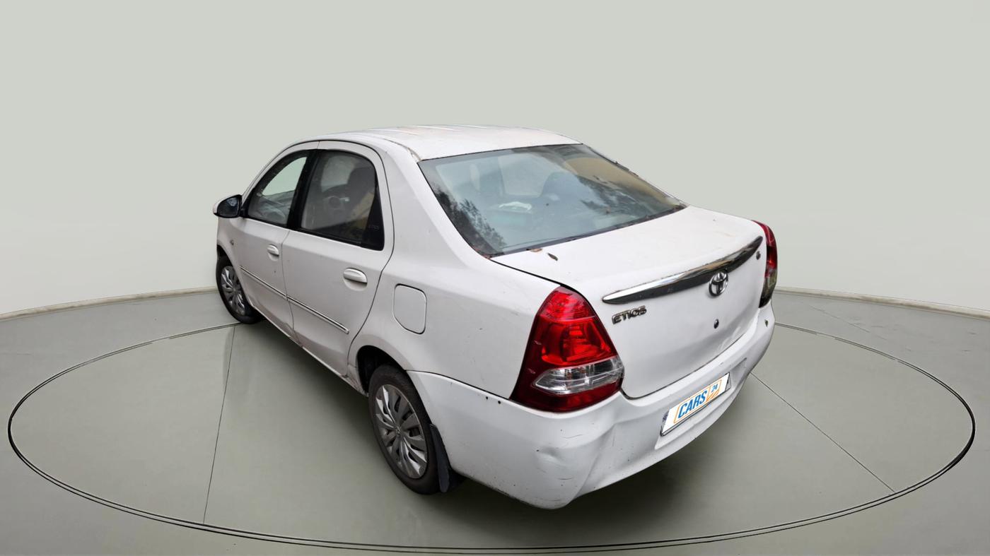 2013 Toyota Etios G, Petrol, Manual, 90,271 km, exterior