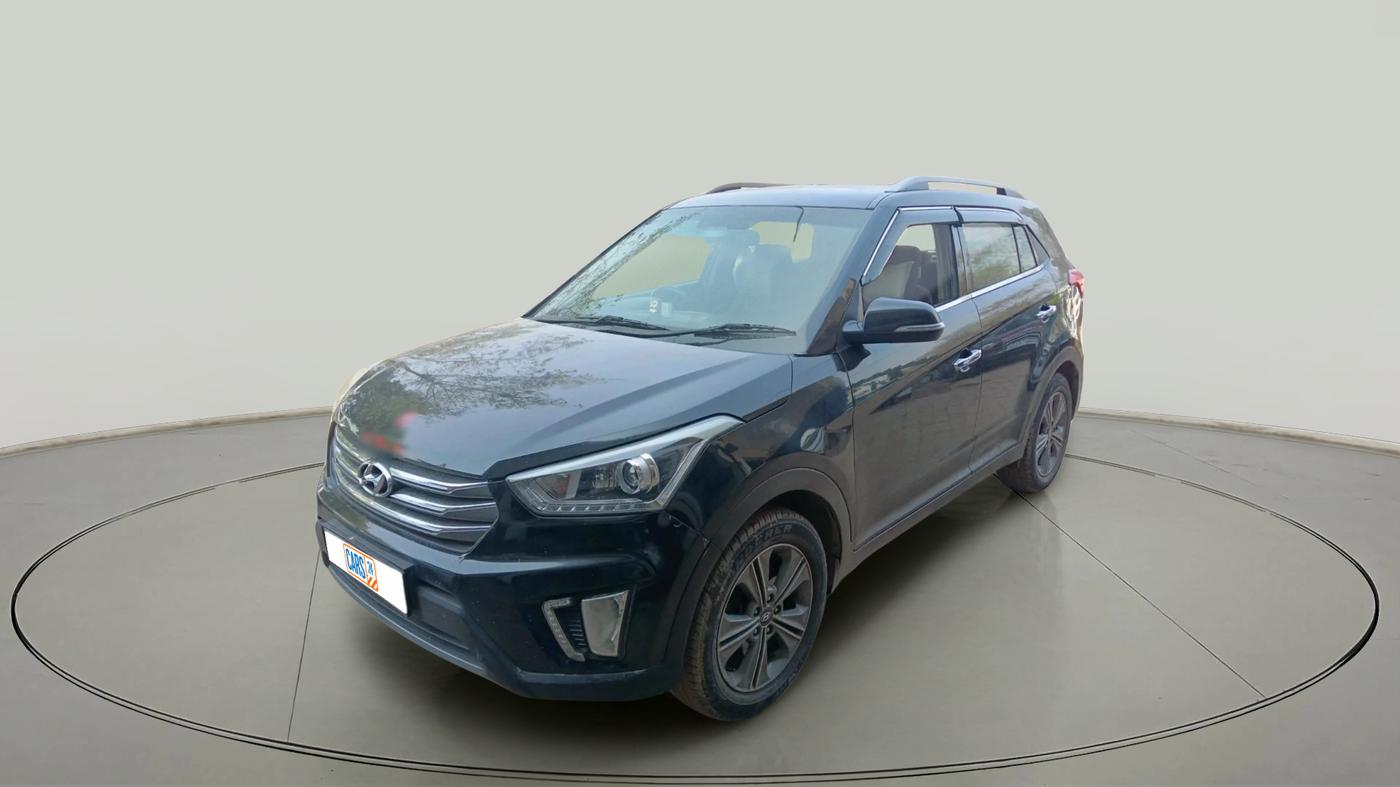 2017 Hyundai Creta SX PLUS AT 1.6 DIESEL, Diesel, Automatic, 60,382 km, exterior