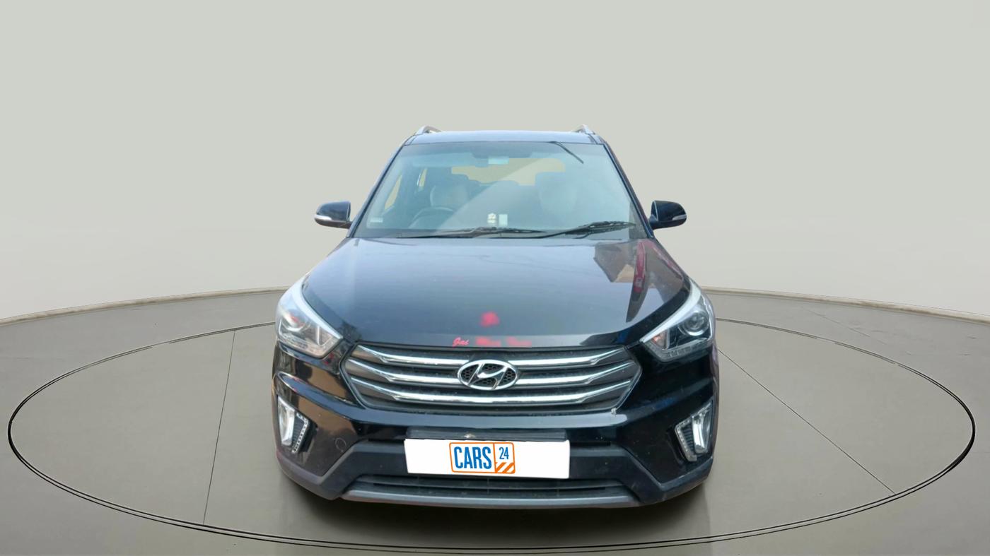 2017 Hyundai Creta SX PLUS AT 1.6 DIESEL, Diesel, Automatic, 60,382 km, exterior