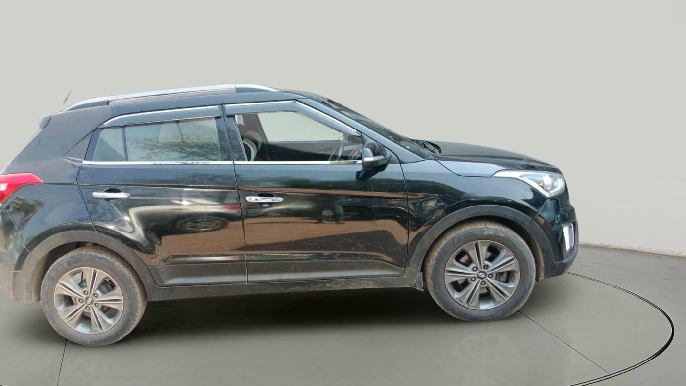 2017 Hyundai Creta SX PLUS AT 1.6 DIESEL, Diesel, Automatic, 60,382 km, exterior