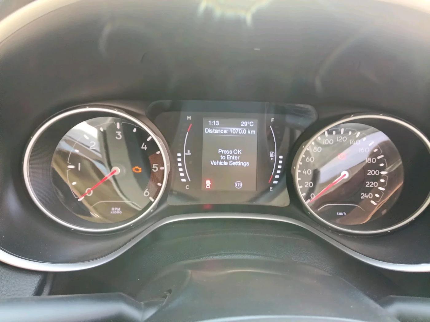 2017 Jeep Compass LONGITUDE (O) 2.0 DIESEL, Diesel, Manual, 71,662 km, interior
