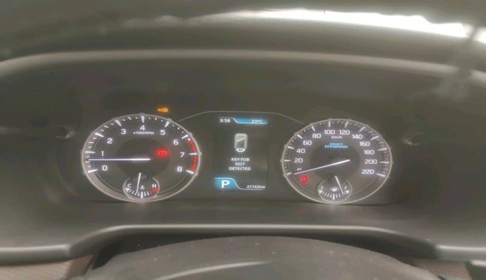 2023 Maruti BREZZA ZXI + AT SMART HYBRID, Petrol, Automatic, 21,742 km, interior