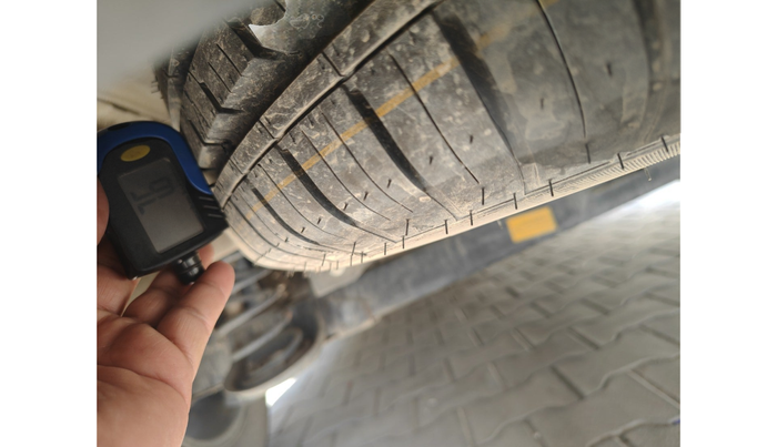 2021 Tata Harrier XT PLUS 2.0L KRYOTEC DARK EDITON, Diesel, Manual, 36,890 km, tyre