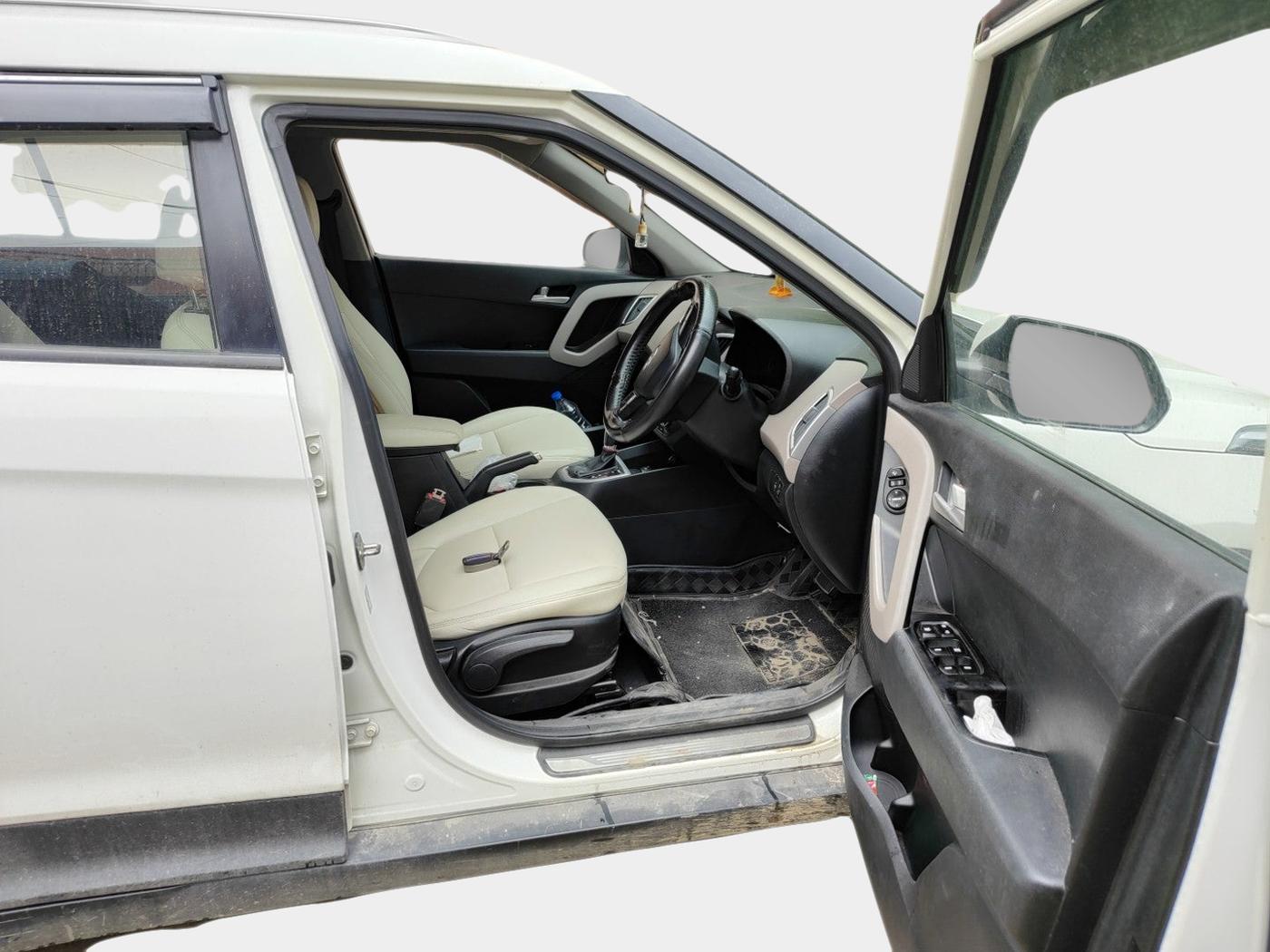 2018 Hyundai Creta SX AT 1.6 DIESEL, Diesel, Automatic, 91,222 km, interior