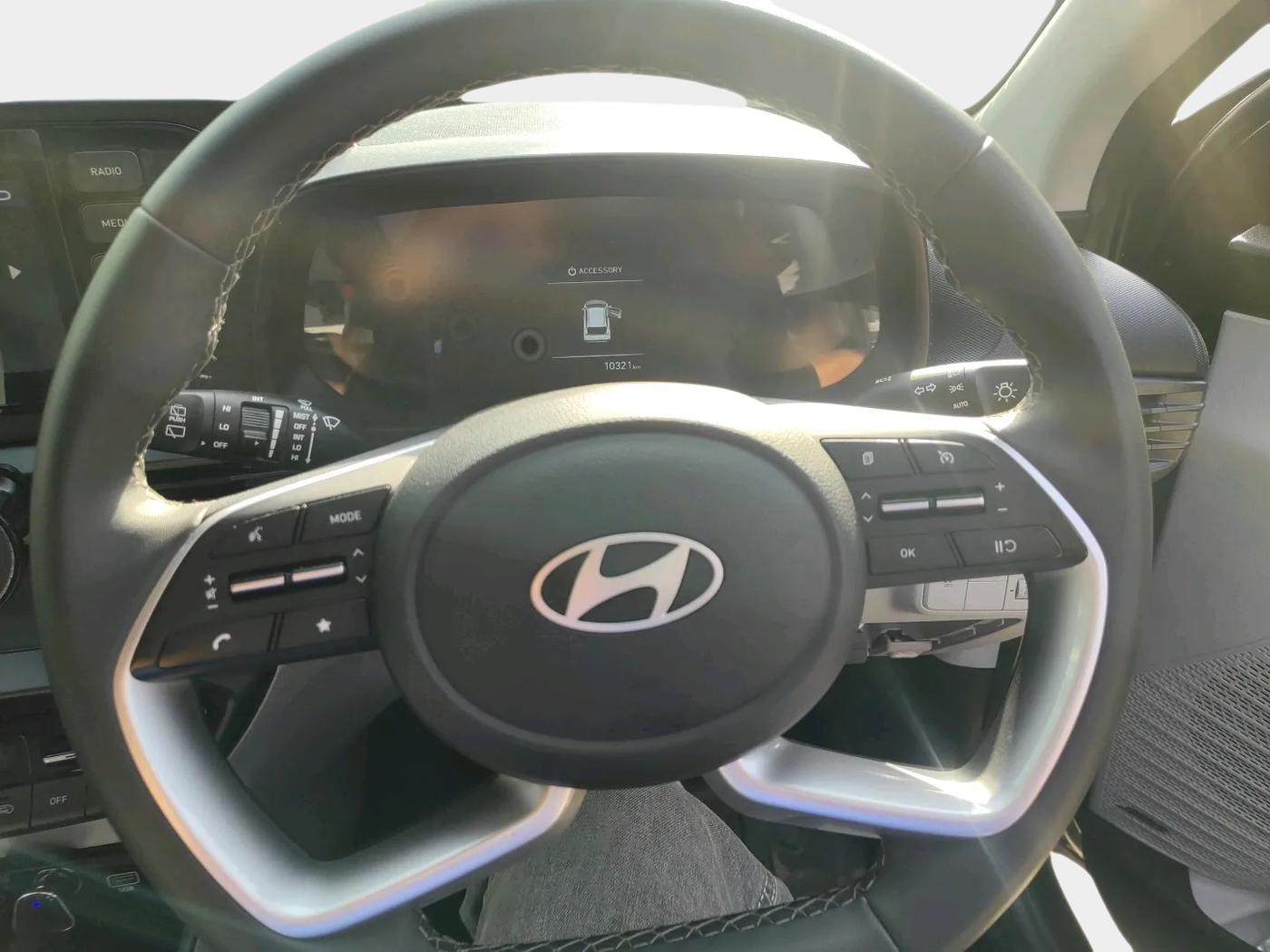2024 Hyundai NEW I20 ASTA 1.2 MT, Petrol, Manual, 10,321 km, interior