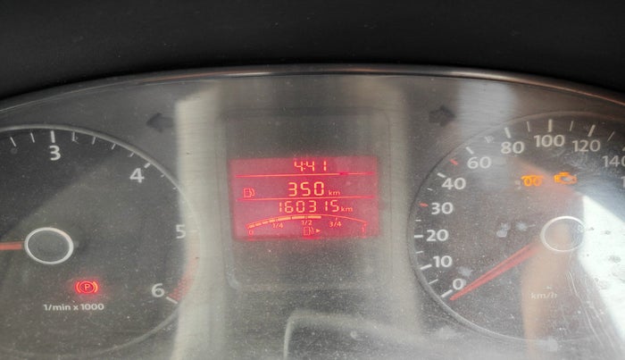 2011 Volkswagen Polo TRENDLINE 1.2L DIESEL, Diesel, Manual, 1,60,315 km, interior