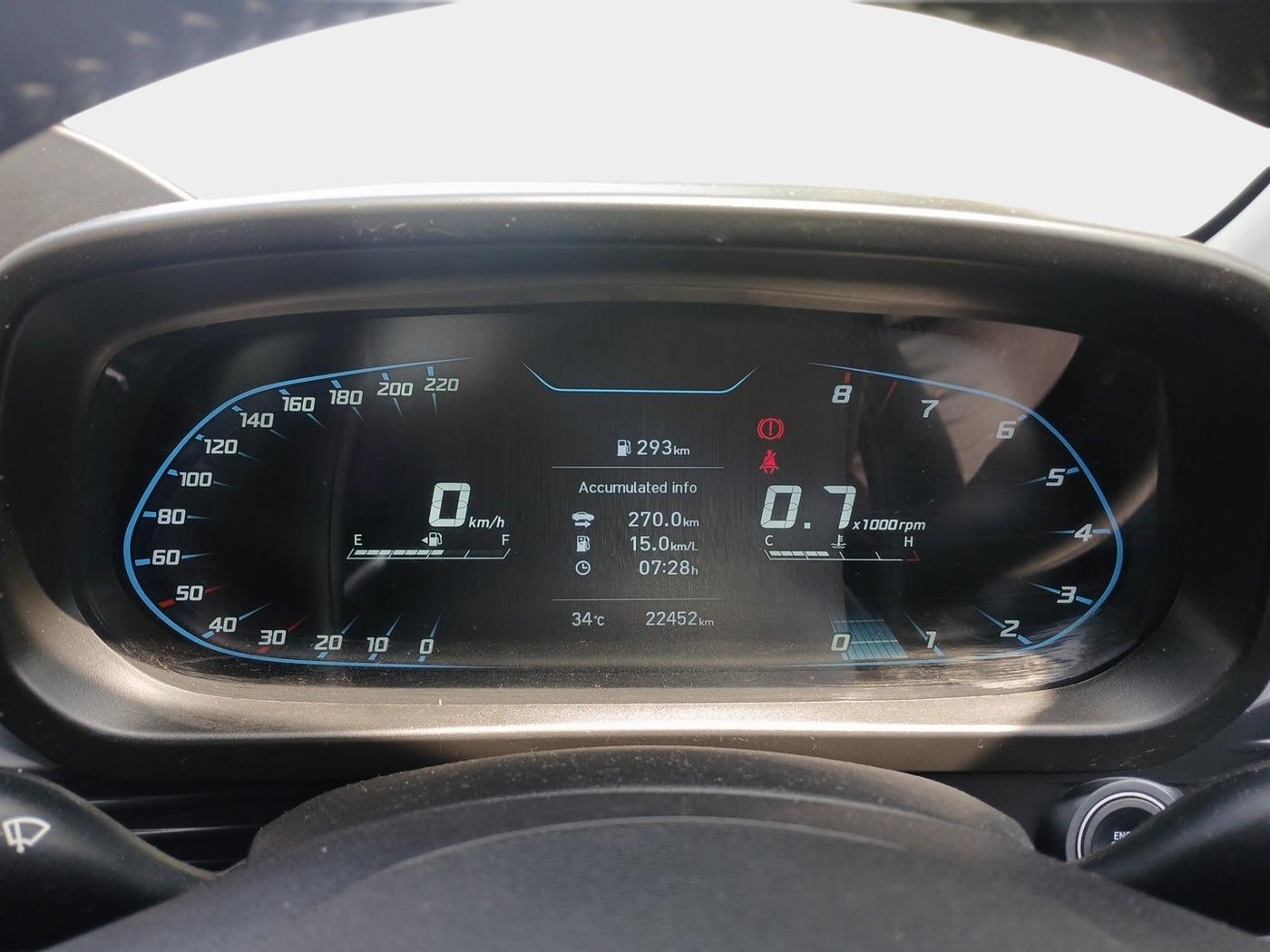 2023 Hyundai NEW I20 ASTA 1.2 MT, Petrol, Manual, 22,452 km, interior