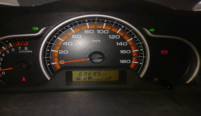 2017 Maruti Alto K10 VXI, Petrol, Manual, 69,695 km, interior