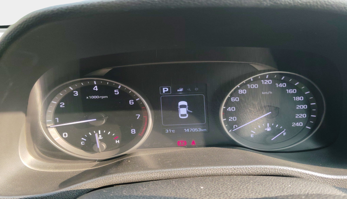 2017 Hyundai New Elantra 2.0 SX(O) AT PETROL, Petrol, Automatic, 1,47,053 km, interior