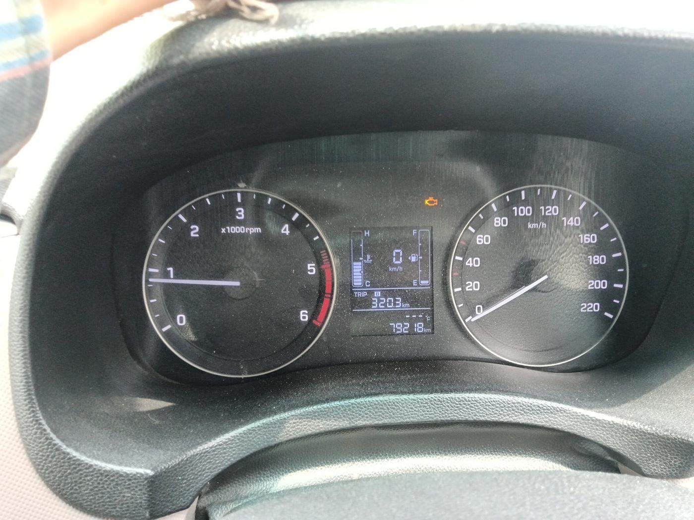 2017 Hyundai Creta E PLUS 1.4 DIESEL, Diesel, Manual, 79,218 km, interior