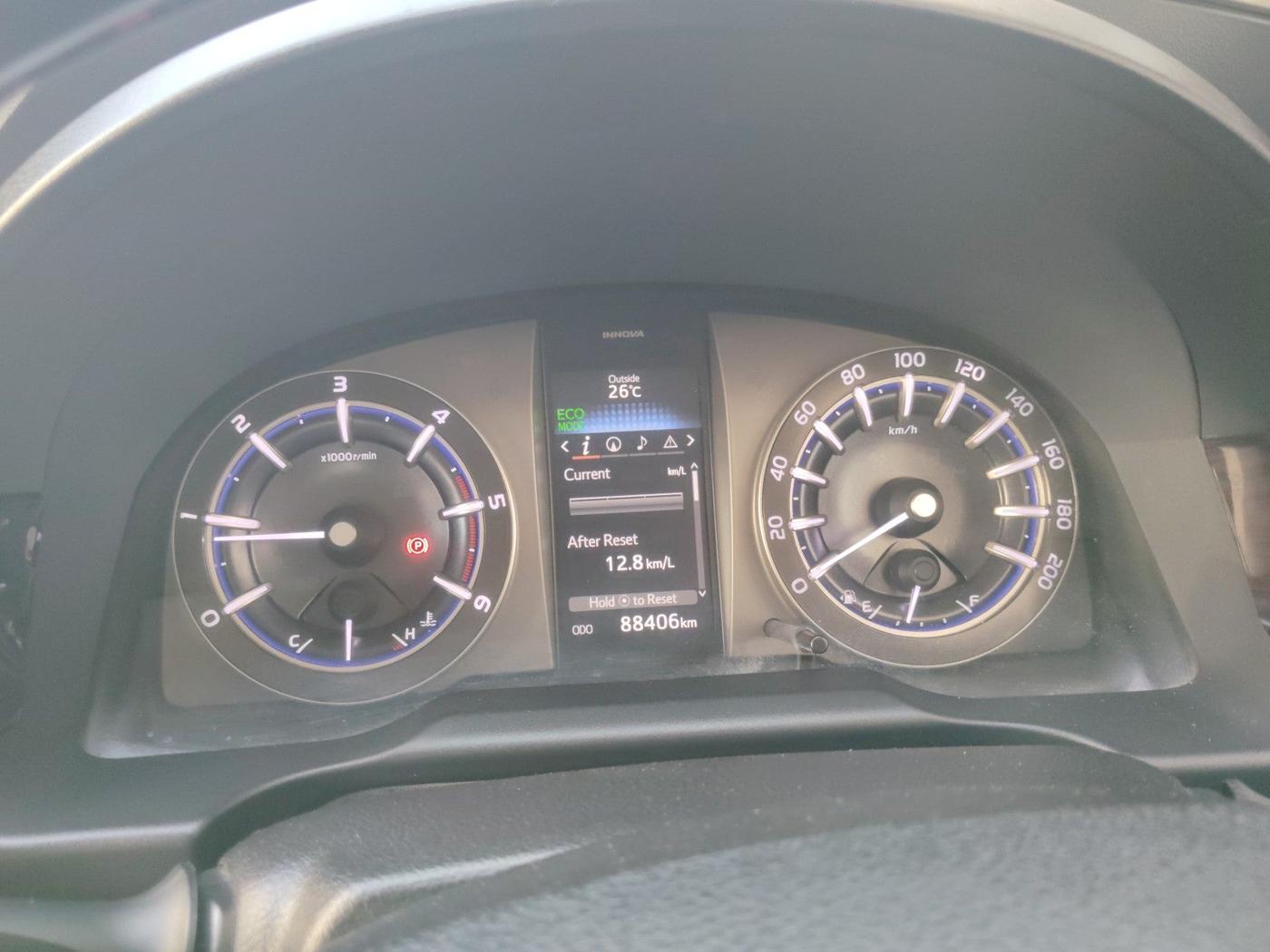 2018 Toyota Innova Crysta 2.4 ZX 7 STR, Diesel, Manual, 88,406 km, interior