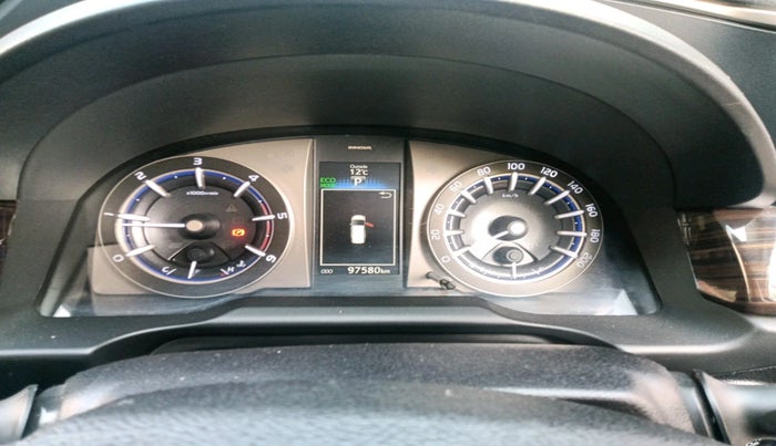 2017 Toyota Innova Crysta 2.8 ZX AT 7 STR, Diesel, Automatic, 97,580 km, interior