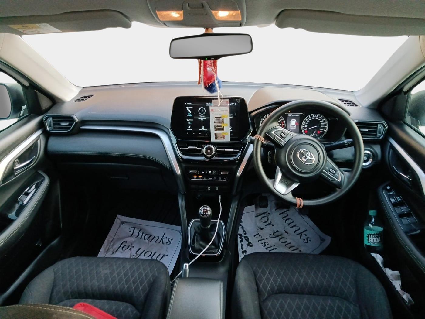 2023 Toyota URBAN CRUISER HYRYDER G NEO DRIVE, Petrol, Manual, 34,145 km, interior