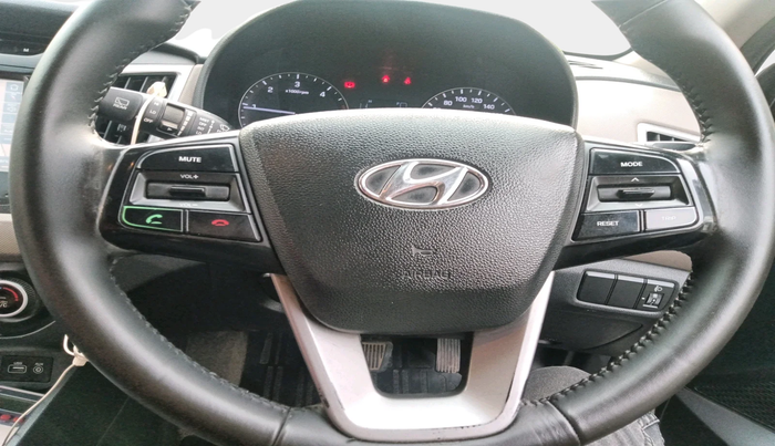 2017 Hyundai Creta SX PLUS AT 1.6 DIESEL, Diesel, Automatic, 1,50,141 km, interior