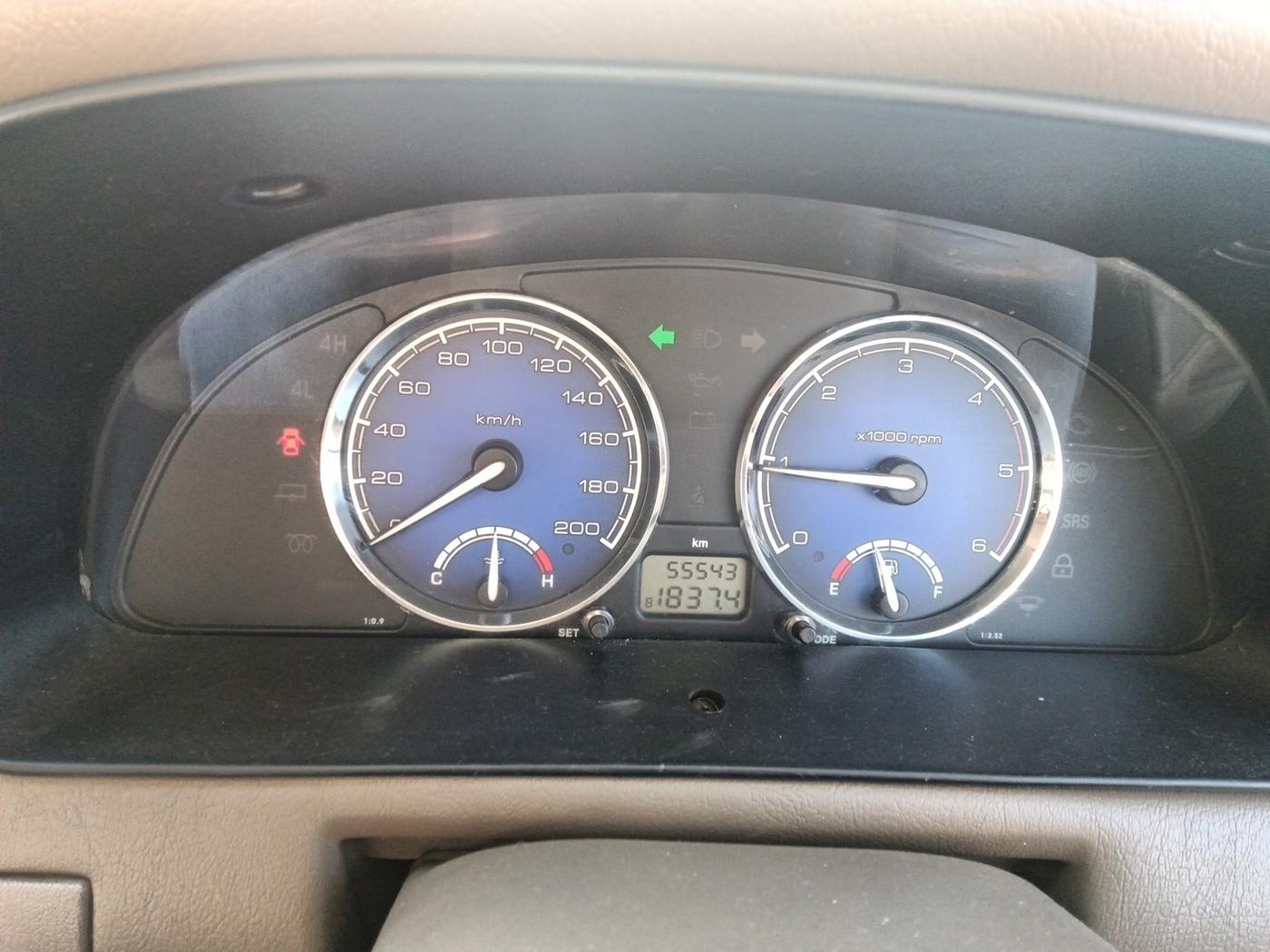 2013 Tata Safari 4X2 LX DICOR, Diesel, Manual, 55,543 km, interior