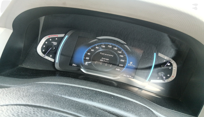 2020 Hyundai Creta SX (O) 1.5 DIESEL, Diesel, Manual, 91,353 km, interior