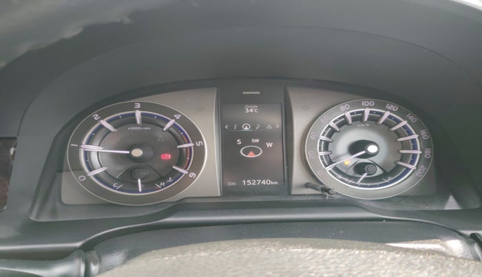 2017 Toyota Innova Crysta 2.4 ZX 7 STR, Diesel, Manual, 1,52,740 km, interior