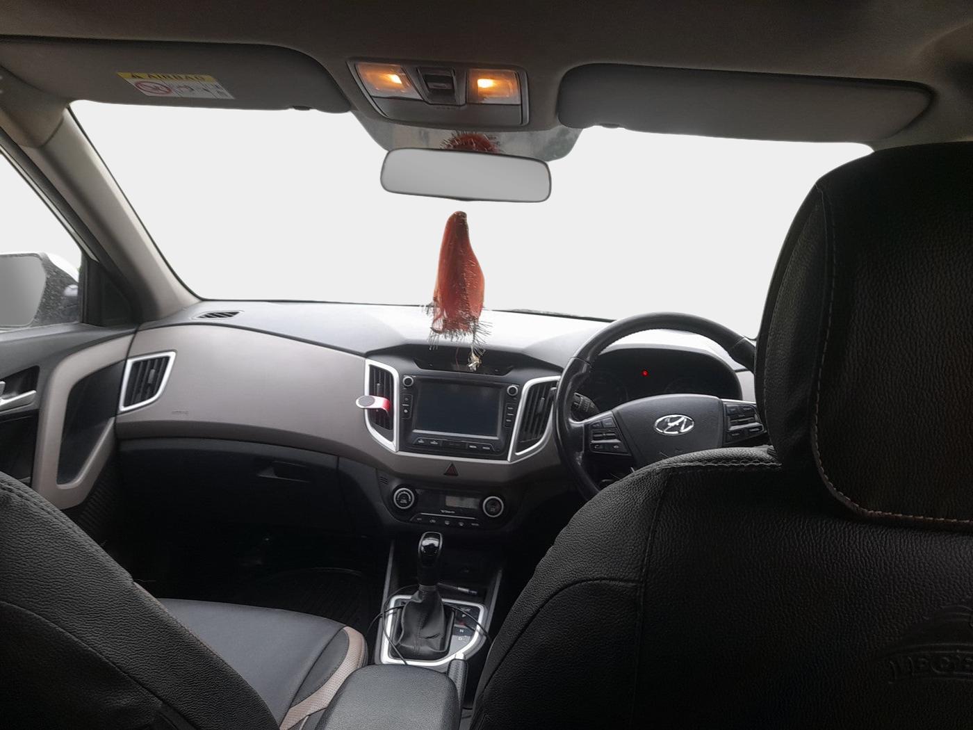 2018 Hyundai Creta SX AT 1.6 PETROL, Petrol, Automatic, 1,32,751 km, interior