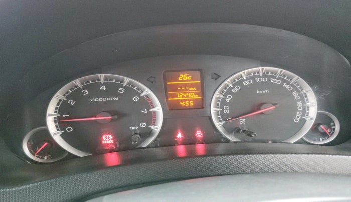 2016 Maruti Swift ZXI, Petrol, Manual, 72,440 km, interior