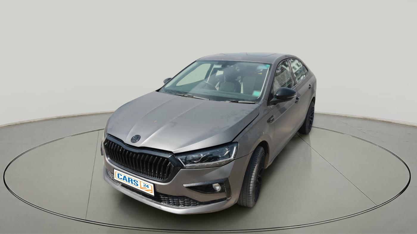2022 Skoda SLAVIA STYLE 1.0L TSI AT, Petrol, Automatic, 75,897 km, exterior