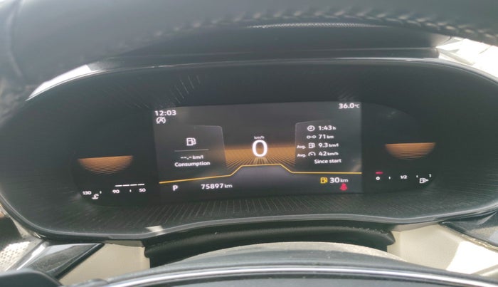 2022 Skoda SLAVIA STYLE 1.0L TSI AT, Petrol, Automatic, 75,897 km, interior