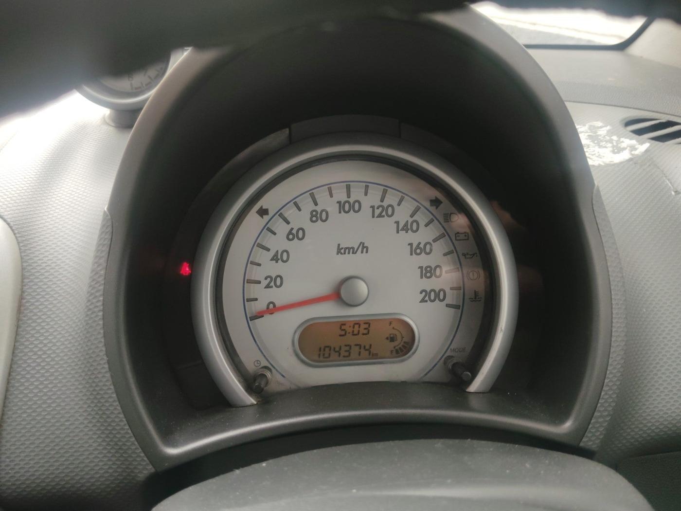 2013 Maruti Ritz VXI, Petrol, Manual, 1,04,374 km, interior