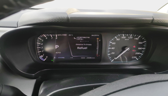 2022 Tata ALTROZ XZA PLUS, Petrol, Automatic, 22,000 km, interior