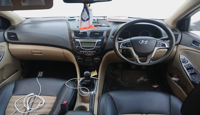 2013 Hyundai Verna FLUIDIC 1.6 CRDI SX, Diesel, Manual, 1,19,360 km, interior