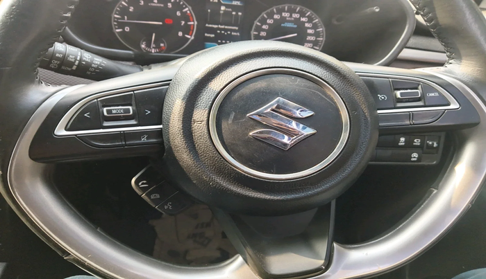 2022 Maruti BREZZA ZXI + SMART HYBRID DUAL TONE, Petrol, Manual, 50,005 km, interior