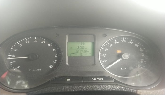 2014 Skoda Rapid AMBITION 1.6 TDI CR MT PLUS, Diesel, Manual, 1,07,470 km, interior