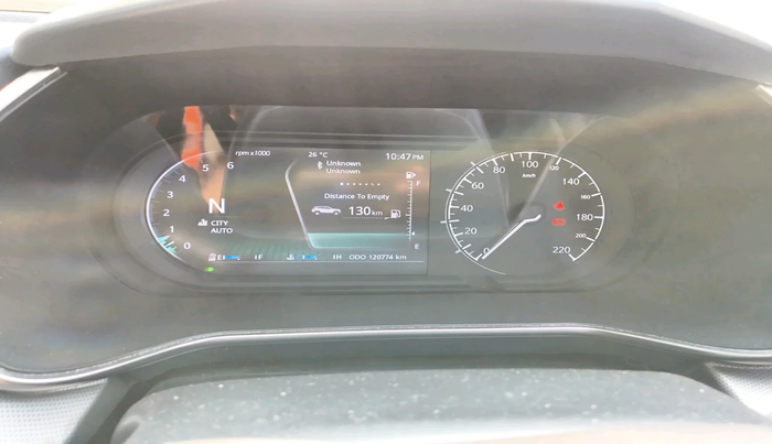 2021 Tata Harrier XZA PLUS 2.0L DARK EDITION, Diesel, Automatic, 1,20,774 km, interior