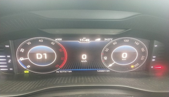 2018 Skoda Kodiaq L&K 2.0 TDI 4X4 AT, Diesel, Automatic, 1,25,831 km, interior