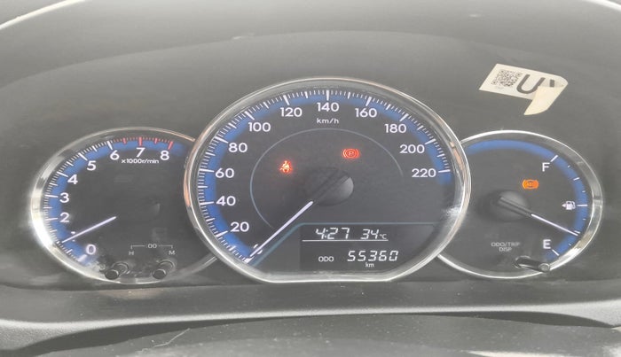 2018 Toyota YARIS J MT, Petrol, Manual, 55,360 km, interior