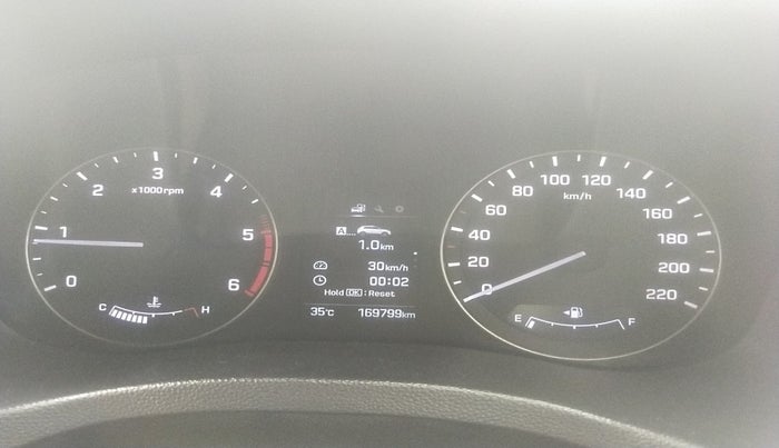 2017 Hyundai Creta SX (O) 1.6 DIESEL, Diesel, Manual, 1,69,799 km, interior