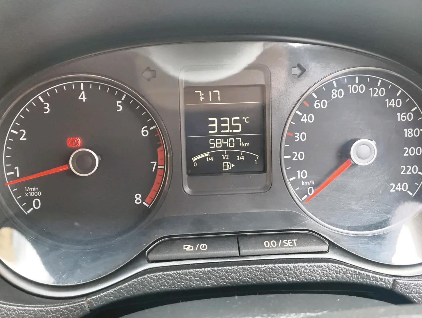 2021 Volkswagen Polo TRENDLINE 1.0L, Petrol, Manual, 58,407 km, interior