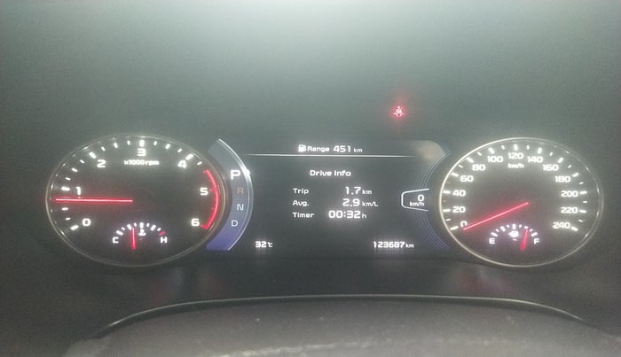 2020 KIA SELTOS GTX PLUS AT 1.5 DIESEL, Diesel, Automatic, 1,23,687 km, interior