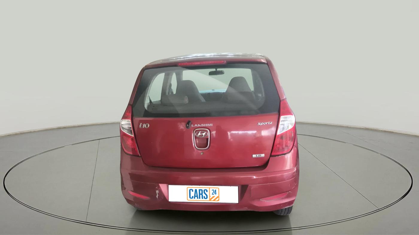 2013 Hyundai i10 SPORTZ 1.2, Petrol, Manual, 76,860 km, exterior