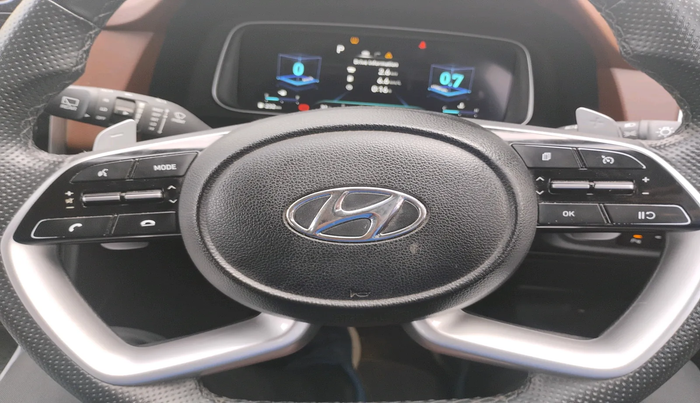 2022 Hyundai ALCAZAR 1.5 SIGNATURE (O) AT 7STR, Diesel, Automatic, 1,12,437 km, interior