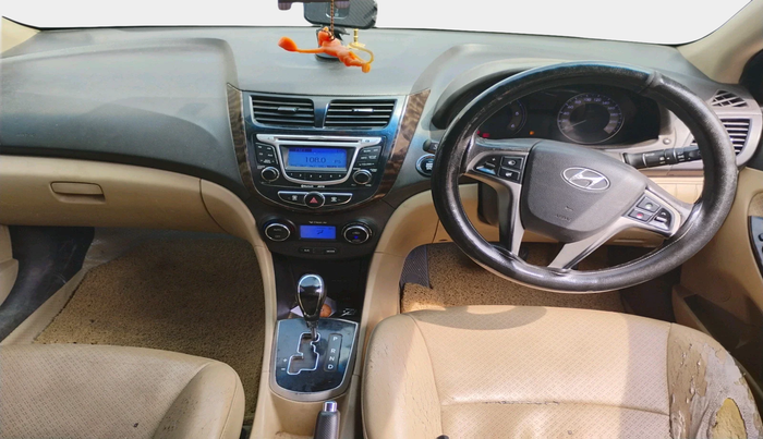 2012 Hyundai Verna FLUIDIC 1.6 CRDI SX OPT AT, Diesel, Automatic, 2,10,075 km, interior