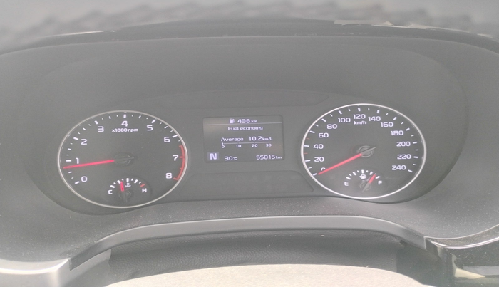 2022 KIA SELTOS HTK PLUS 1.5 IMT, Petrol, Manual, 55,815 km, interior