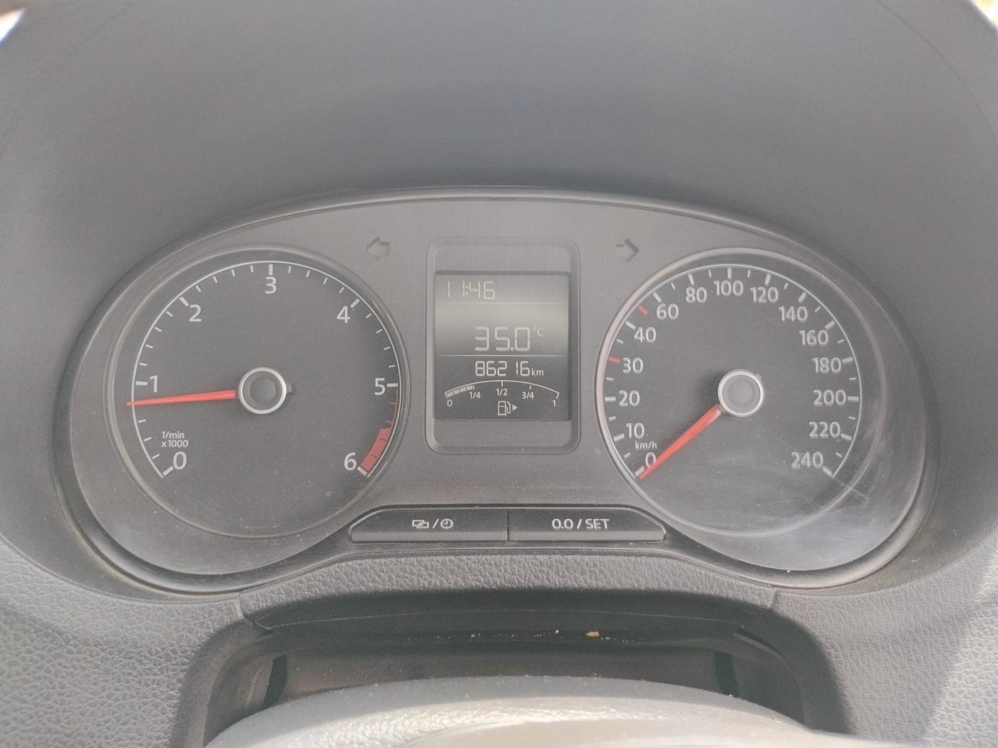 2019 Volkswagen Ameo TRENDLINE 1.5L, Diesel, Manual, 86,216 km, interior