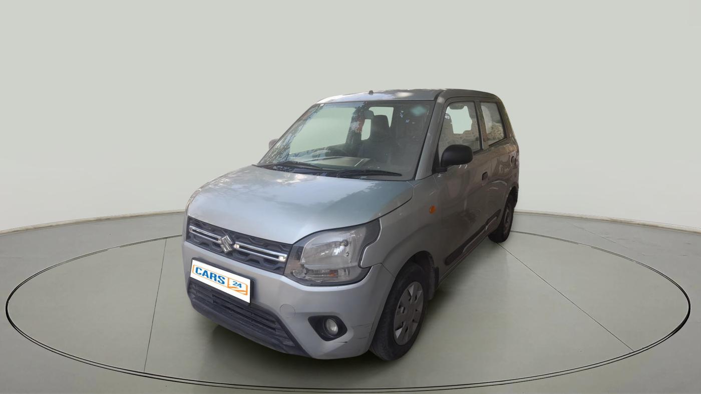 2021 Maruti New Wagon-R LXI CNG 1.0, Petrol, Manual, 1,28,497 km, exterior