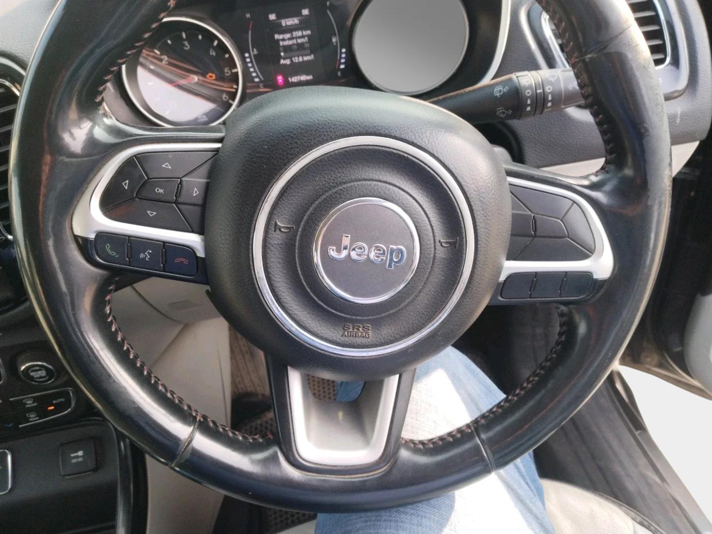2018 Jeep Compass LIMITED (O) 2.0 DIESEL, Diesel, Manual, 1,42,740 km, interior