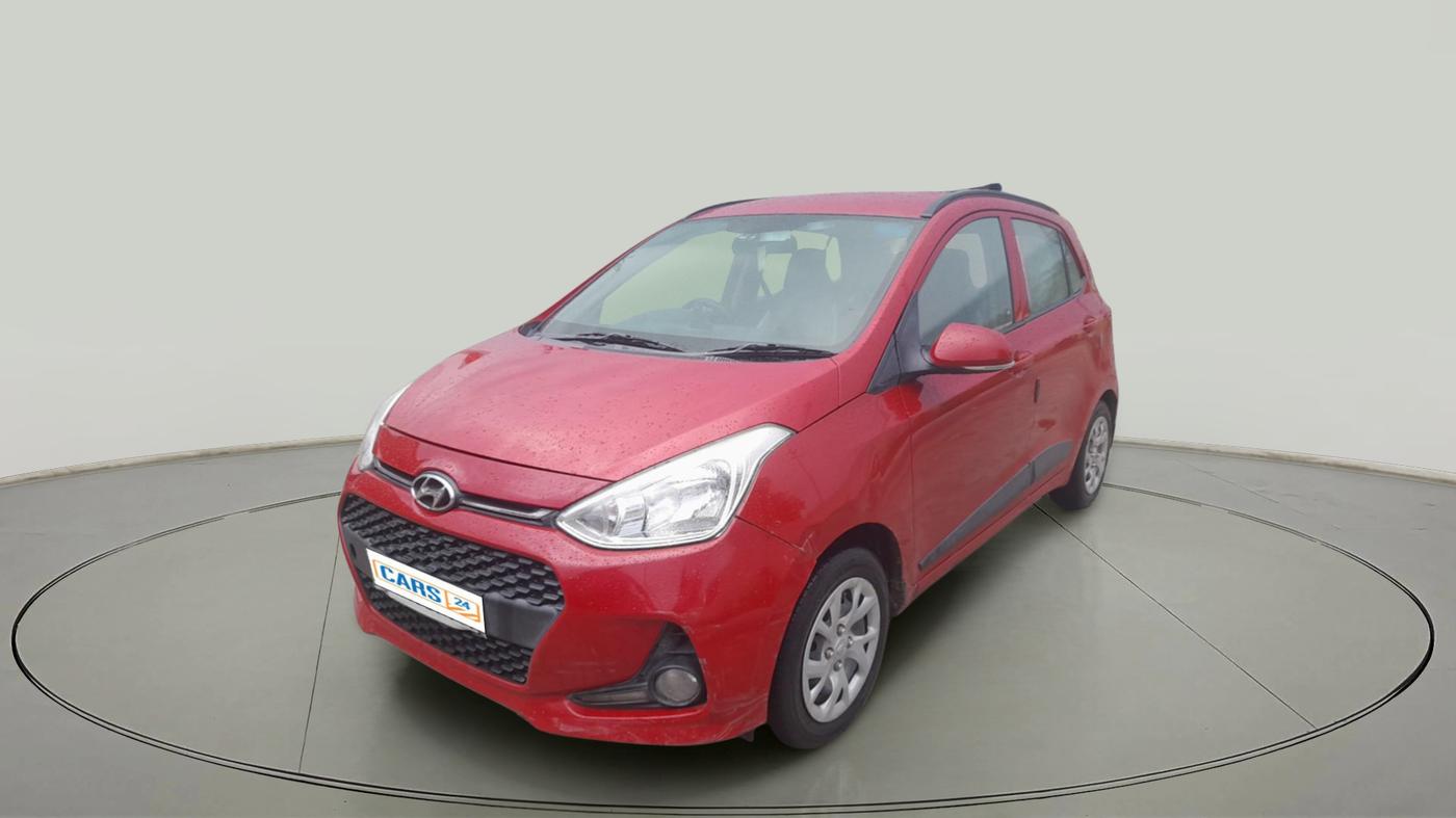 2017 Hyundai Grand i10 SPORTZ (O) 1.2 KAPPA VTVT, Petrol, Manual, 59,956 km, exterior