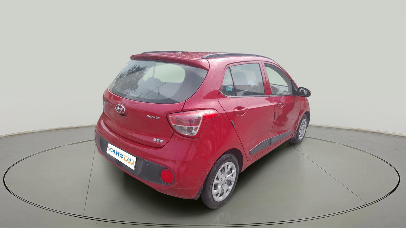 2017 Hyundai Grand i10 SPORTZ (O) 1.2 KAPPA VTVT, Petrol, Manual, 59,956 km, exterior